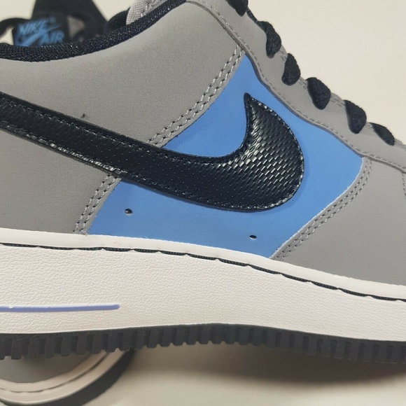 NIKE AIR FORCE 1 GS LOW BASKETBALL BOYS SHOES - Picture 6 of 8